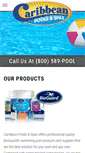 Mobile Screenshot of caribbeanpools.com